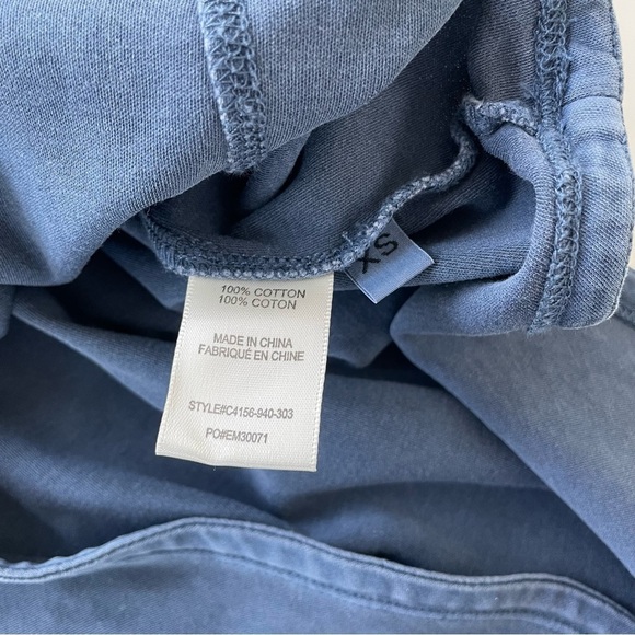 Cloth & Stone Women's Dusty Blue Short Sleeve Tee Size XS - Picture 4 of 6